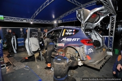 WRC 2018 - MONTECARLO RALLY - Service Park @ Gap