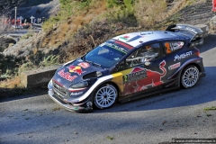 WRC 2018 - MONTECARLO RALLY - SS 15-17 La Cabanette-Col de Braus